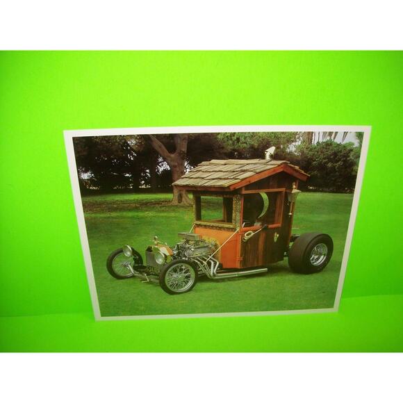 Outhouse Hot Rod Race California Show Car Original Photo Print Jay Ohrberg 1969 - Picture 10 of 10